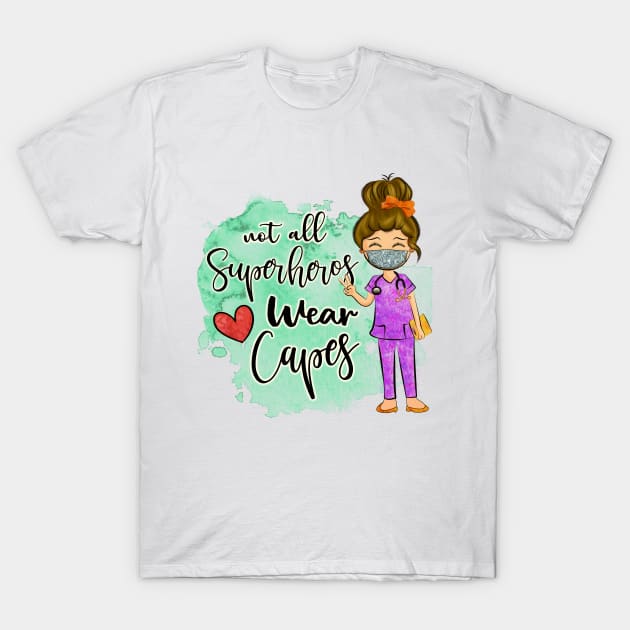 Not All Superheros Wear Capes T-Shirt by koolteas